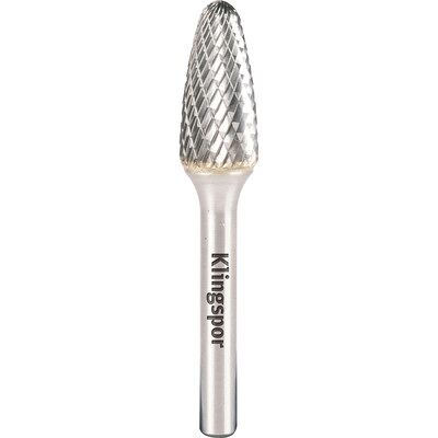 Klingspor Hartmetallfräser Hf 100 F, 12,7 X 25 X 6mm Grobe Einfachverzahnung, 1 Stück Klingspor Hartmetallfräser Hf 100 F, 12,7 X 25 X 6mm Grobe Einfachverzahnung, 1 Stück