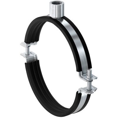 Fischer 535507 Rohrschelle - Massiv, 133mm, Schalldämmung Fischer 535507 Rohrschelle - Massiv, 133mm, Schalldämmung