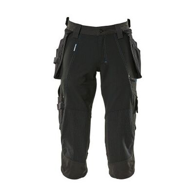 Mascot Dreiviertel-Hose Mit Hängetaschen Advanced, Schwarz, Größe C48 Mascot Dreiviertel-Hose Mit Hängetaschen Advanced, Schwarz, Größe C48