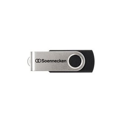 Soennecken 71619 USB-Stick - 64 GB - USB 3.0 - USB-A - Schwarz/Silber Soennecken 71619 USB-Stick - 64 GB - USB 3.0 - USB-A - Schwarz/Silber