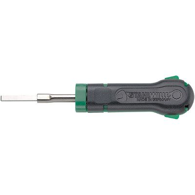 Stahlwille Entriegelungswerkzeug Kabelex® Nr.1554n Entriegelungswerkzeug Kabelex F.Kontaktmaß-D.2,8mm Flach Stahlwille Entriegelungswerkzeug Kabelex® Nr.1554n Entriegelungswerkzeug Kabelex F.Kontaktmaß-D.2,8mm Flach