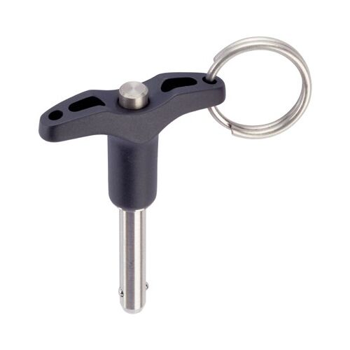 Halder Kugelsperrbolzen Mit T-Griff, Einfach Wirkend - Nach Nasm / ms17985 4211.D15