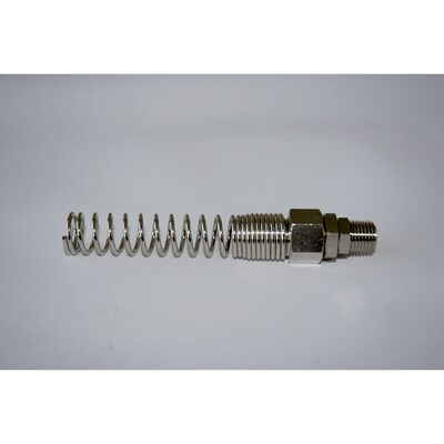 Elmag Verschraubung (Drehbar) Ag 1/4", S. 6 X 8mm, Mit Knickschutzfeder Elmag Verschraubung (Drehbar) Ag 1/4", S. 6 X 8mm, Mit Knickschutzfeder