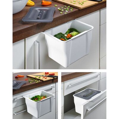 Hettich Einbauabfallsammler, Bio Box, 9207654, 5l, Kf, Weiß Hettich Einbauabfallsammler, Bio Box, 9207654, 5l, Kf, Weiß