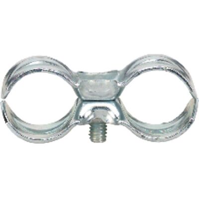 JAS Stahlklemme 16x16 mm - Doppelschlauchklemme - Stahlklemme - 100 Stück JAS Stahlklemme 16x16 mm - Doppelschlauchklemme - Stahlklemme - 100 Stück