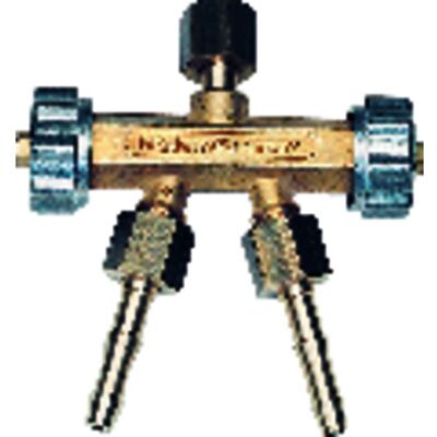 Gce Rhöna Doppelabzweigventil O2 G1/4" R Gce Rhöna Doppelabzweigventil O2 G1/4" R
