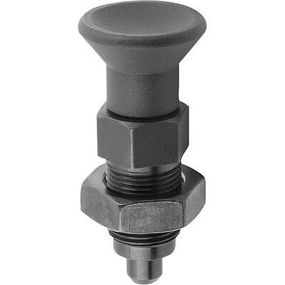 Kipp Arretierbolzen Premium Mit Zyl. Arretierstift Gr.2 D1=m12x1,5, D=6, Form:B Ohne Rastnut Mit Kontermutter, (K0736.42206) Kipp Arretierbolzen Premium Mit Zyl. Arretierstift Gr.2 D1=m12x1,5, D=6, Form:B Ohne Rastnut Mit Kontermutter, (K0736.42206)
