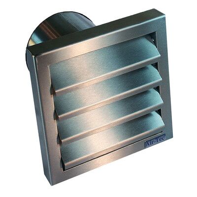 AirTec 650263 Außengitter - Edelstahl - 150mm Anschluss - 200x200x30mm AirTec 650263 Außengitter - Edelstahl - 150mm Anschluss - 200x200x30mm