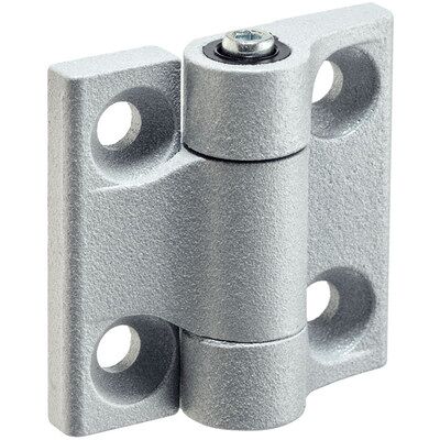 Halder Scharniere, Mit Einstellbarem Reibungswiderstand B1=50 Mm / Silber 25160.0405 Halder Scharniere, Mit Einstellbarem Reibungswiderstand B1=50 Mm / Silber 25160.0405