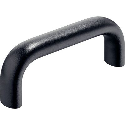 Halder Bügelgriffe/aluminium, Schwarz B=26 Mm / L1=400 Mm 24300.0390 Halder Bügelgriffe/aluminium, Schwarz B=26 Mm / L1=400 Mm 24300.0390