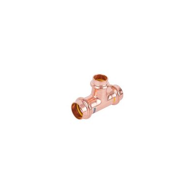 Hs T-Stück V-Press Copper Aquagas Reduziert, 35x22x35mm Hs T-Stück V-Press Copper Aquagas Reduziert, 35x22x35mm