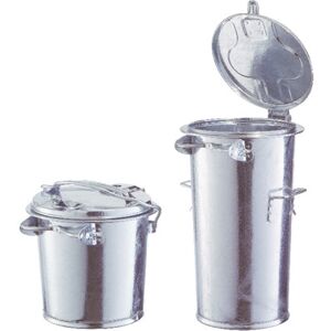 Renner - 50L Verzinkter Stahlmülleimer Renner - 50L Verzinkter Stahlmülleimer