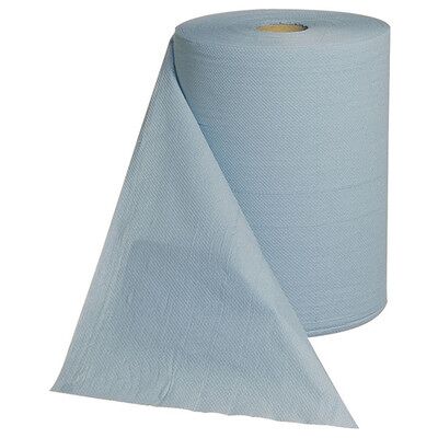 Nobrand K-Rolle, Blau, 2-Lagig, 38 X 36cm, 1000 Blatt Nobrand K-Rolle, Blau, 2-Lagig, 38 X 36cm, 1000 Blatt