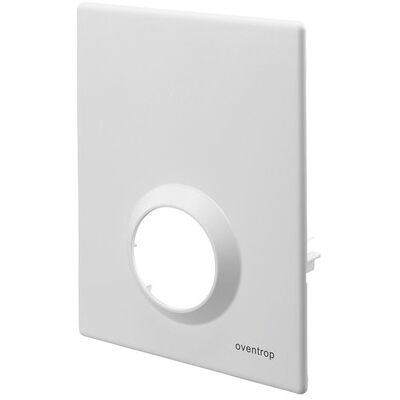 OVENTROP - Unibox RTL/T/Vario - 57 mm - white - Abdeckplatte OVENTROP - Unibox RTL/T/Vario - 57 mm - white - Abdeckplatte
