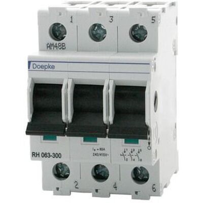Doepke RH 100-300 Hauptschalter - IP40, 3P, 100A Doepke RH 100-300 Hauptschalter - IP40, 3P, 100A
