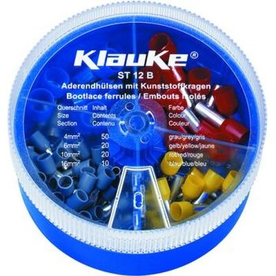 Klauke ST12B Sortiment Streudose - Assortment of terminal sleeves Klauke ST12B Sortiment Streudose - Assortment of terminal sleeves