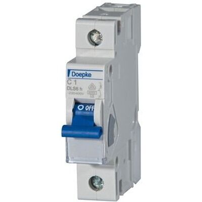 Doepke Leitungsschutzschalter 16A IP20 - 1p AC/DC - DLS6HC16-16KA Doepke Leitungsschutzschalter 16A IP20 - 1p AC/DC - DLS6HC16-16KA
