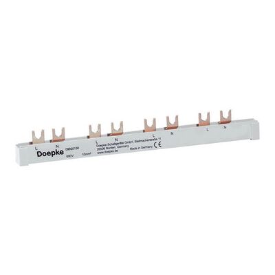 Doepke Phasenschiene 1ph 17,5mm 212mm 10qmm 100A - Phasenschiene Doepke Phasenschiene 1ph 17,5mm 212mm 10qmm 100A - Phasenschiene