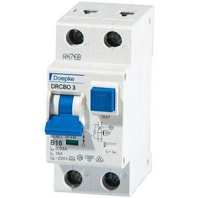 Doepke DRCBO3 B10/0,03/1N-A - Fehlerstromschutzschalter Doepke DRCBO3 B10/0,03/1N-A - Fehlerstromschutzschalter