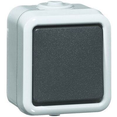 Peha D625WAB - Wippschalter mit 2 Wippen - IP54 Peha D625WAB - Wippschalter mit 2 Wippen - IP54