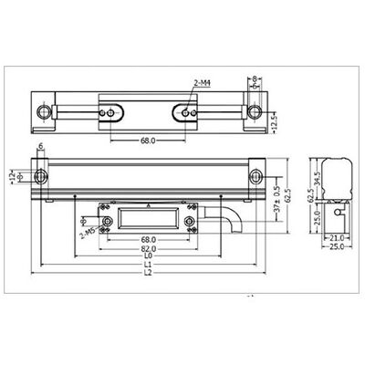 Elmag Glasmeßstab Mod. Ka 300/70 Elmag Glasmeßstab Mod. Ka 300/70