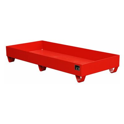 Bauer Auffangwanne 1800 X 800 X 275mm, Lackiert Rot Ral 3000 Bauer Auffangwanne 1800 X 800 X 275mm, Lackiert Rot Ral 3000