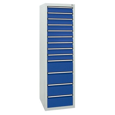 Stumpf Schubladenschrank Sts5 1800 X 500 X 500mm Ral 35/5010 Stumpf Schubladenschrank Sts5 1800 X 500 X 500mm Ral 35/5010