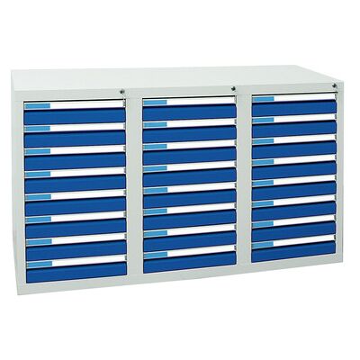 Stumpf Schubladenschrank Esta3 900 X 1500 X 500mm Ral 35/5010 Stumpf Schubladenschrank Esta3 900 X 1500 X 500mm Ral 35/5010