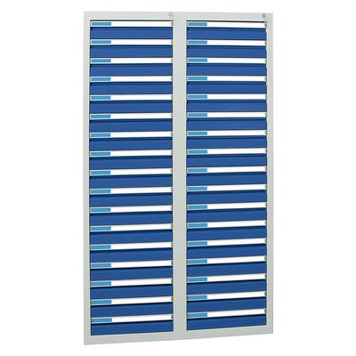 Stumpf Schubladenschrank Esta4 1800 X 1000 X 500mm Ral 35/5010 Stumpf Schubladenschrank Esta4 1800 X 1000 X 500mm Ral 35/5010