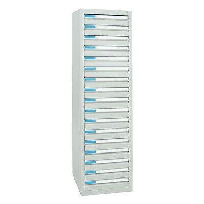 Stumpf Schubladenschrank Esta5 1800 X 500 X 500mm Ral 35/7035 Stumpf Schubladenschrank Esta5 1800 X 500 X 500mm Ral 35/7035