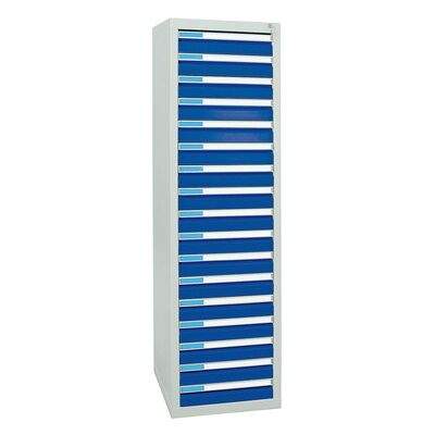 Stumpf Schubladenschrank Esta5 1800 X 500 X 500mm Ral 35/5010 Stumpf Schubladenschrank Esta5 1800 X 500 X 500mm Ral 35/5010