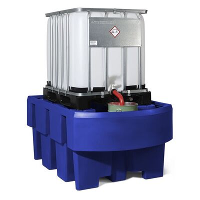 Asecos Ibc-Station Pe, 1280x1910x860mm, Ohne Stellfläche Asecos Ibc-Station Pe, 1280x1910x860mm, Ohne Stellfläche