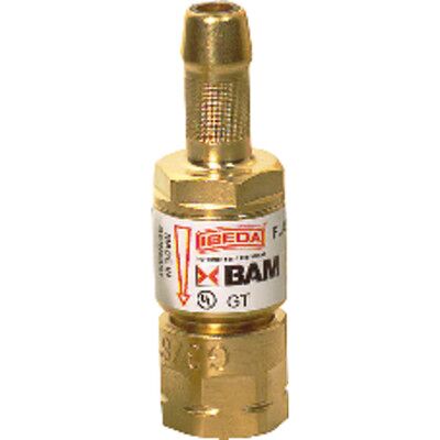 Ibeda Gt Sicherheitseinrichtung Brenngas Tülle 9mm-G3/8" Lh Ibeda Gt Sicherheitseinrichtung Brenngas Tülle 9mm-G3/8" Lh