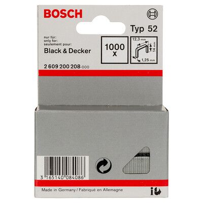 Bosch Modell 2609200208 Flachdrahtklammer - 1000 Stück Bosch Modell 2609200208 Flachdrahtklammer - 1000 Stück