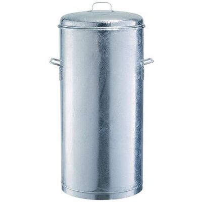 Nobrand Deckel Für Sammelbehälter Mit 60 Liter Volumen, Verzinkt Nobrand Deckel Für Sammelbehälter Mit 60 Liter Volumen, Verzinkt