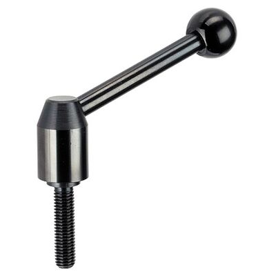 Halder - 24440.0428 - D1=33mm - D2=M16 - Verstellbarer Spannhebel Halder - 24440.0428 - D1=33mm - D2=M16 - Verstellbarer Spannhebel