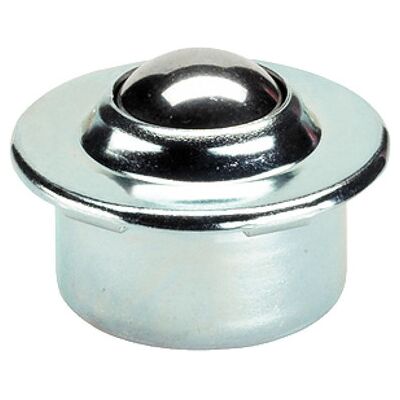 Halder Kugelrollen, Mit Stahlblechgehäuse/alle Teile Verzinkt, Kugel Aus Rostfreiem Stahl D1=18 Mm 22750.0022 Halder Kugelrollen, Mit Stahlblechgehäuse/alle Teile Verzinkt, Kugel Aus Rostfreiem Stahl D1=18 Mm 22750.0022