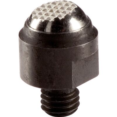 Halder Pendelauflagen/mit Außengewinde, Kugel Abgeflacht, Auflagefläche Geriffelt D1=20 Mm / D2=m8 / Vergütungsstahl 22730.0318 Halder Pendelauflagen/mit Außengewinde, Kugel Abgeflacht, Auflagefläche Geriffelt D1=20 Mm / D2=m8 / Vergütungsstahl 22730.0318