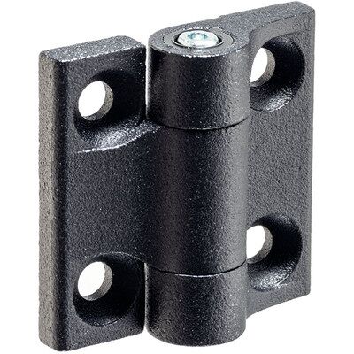 Halder - 25160.0505 - B1=50mm - Schwarz - Scharnier Halder - 25160.0505 - B1=50mm - Schwarz - Scharnier