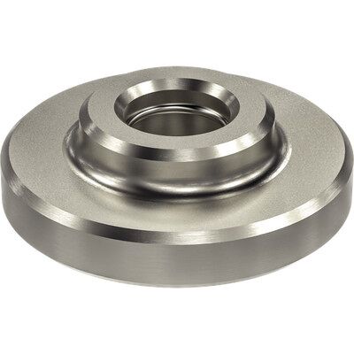 Halder Druckstück, Din 6311 Und Niedrige Ausführung/niedrige Ausführung, Mit Größerer Druckfläche Und Sprengring D1=32 Mm / Rostfreier Stahl 22560.1432 Halder Druckstück, Din 6311 Und Niedrige Ausführung/niedrige Ausführung, Mit Größerer Druckfläche Und Sprengring D1=32 Mm / Rostfreier Stahl 22560.1432