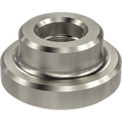 Halder Druckstück, Din 6311 Und Niedrige Ausführung/din 6311, Mit Sprengring, Form S D1=32 Mm / Rostfreier Stahl 22560.0132 Halder Druckstück, Din 6311 Und Niedrige Ausführung/din 6311, Mit Sprengring, Form S D1=32 Mm / Rostfreier Stahl 22560.0132