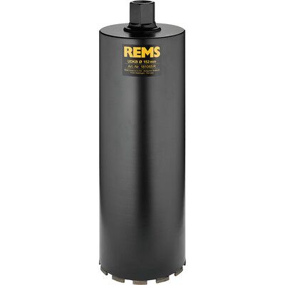 Rems Universal-Diamant-Kernbohrkrone Ø152 X 420mm X Unc 1.1/4 Rems Universal-Diamant-Kernbohrkrone Ø152 X 420mm X Unc 1.1/4