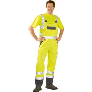 Planam - Latzhose 2027 - Warngelb/Marineblau - 94 - Overalls Planam - Latzhose 2027 - Warngelb/Marineblau - 94 - Overalls