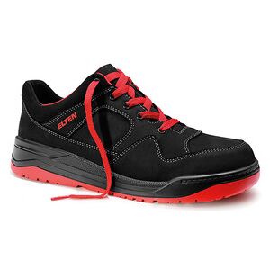Elten Sicherheitshalbschuh Maverick Black-Red Low Esd S3s, Gr. 45 Elten Sicherheitshalbschuh Maverick Black-Red Low Esd S3s, Gr. 45