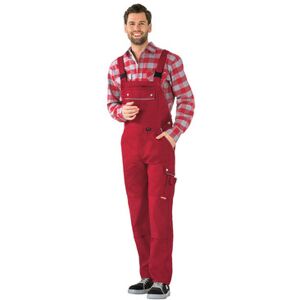 Planam Latzhose 2137 Rot/rot, Größe 110 Planam Latzhose 2137 Rot/rot, Größe 110