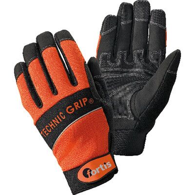 Fortis As Handschuh Technic Grip, Orange/schwarz, Größe 10 Fortis As Handschuh Technic Grip, Orange/schwarz, Größe 10