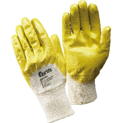 Fortis As Handschuh Mechanic, Nitril, Größe 10, Gelb, 12 Paar Fortis As Handschuh Mechanic, Nitril, Größe 10, Gelb, 12 Paar