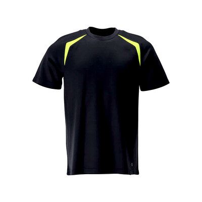 Mascot 21582-327 T-Shirt, Schwarzblau/hi-Vis Gelb, M Mascot 21582-327 T-Shirt, Schwarzblau/hi-Vis Gelb, M