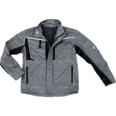 Excess Arbeitsjacke Champ, Grau/schwarz, Größe M Excess Arbeitsjacke Champ, Grau/schwarz, Größe M