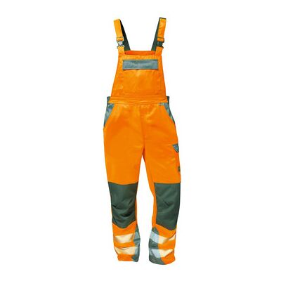 Elysee Warnschutz-Latzhose Metz, Warn-Orange/grau, Größe 54 Elysee Warnschutz-Latzhose Metz, Warn-Orange/grau, Größe 54